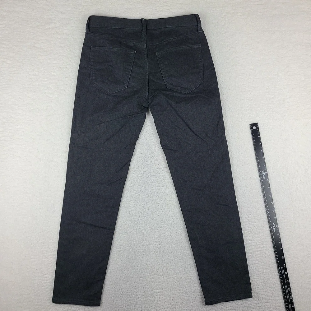 Banana Republic Travel Jean Pants Mens 30x30 Dark Gray Slim Fit Chino Khakis